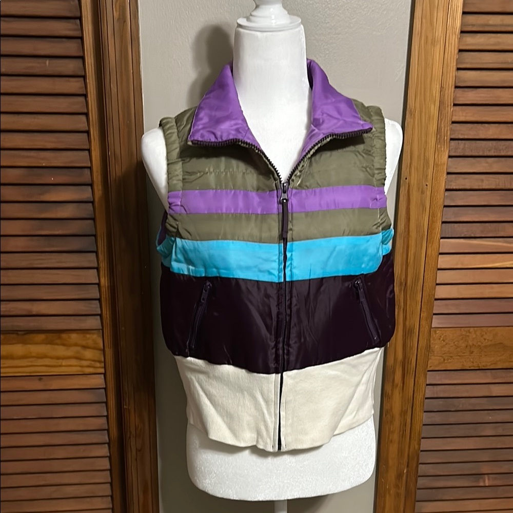 Colorful Women's Puffer Vest